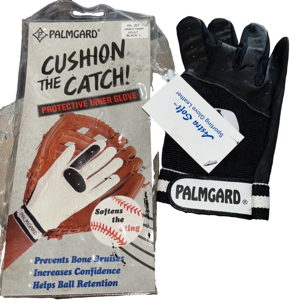Vintage Palmgard Vision The Catch Protective Inner Glove Adult Right Hand Large